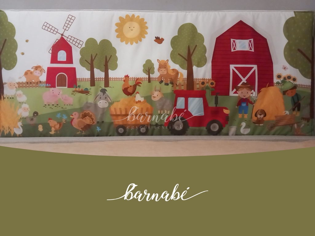 Farm mintás falvédő